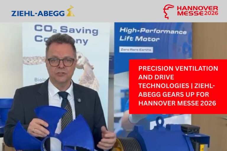 Ziehl-Abegg Highlights Rare-Earth-Free Elevator Drive Technology Ahead of HANNOVER MESSE 2026