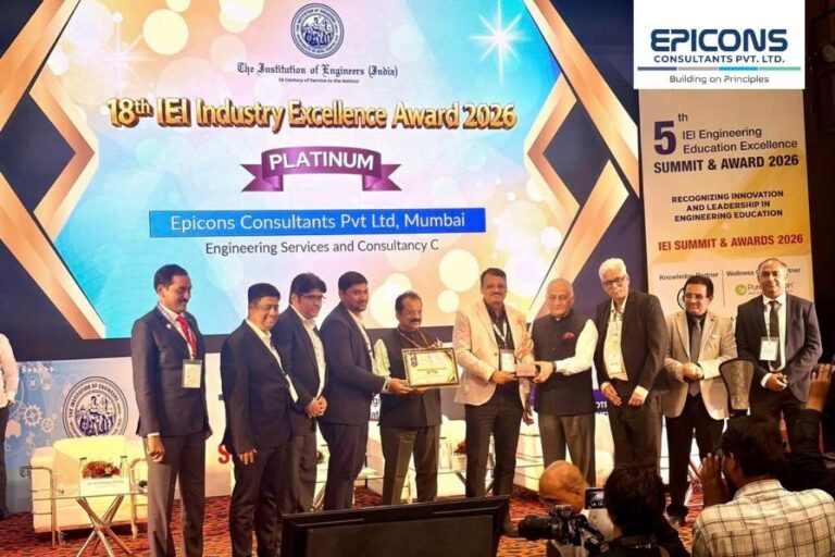 EPICONS Marks a Prestigious Industry Milestone with IEI Platinum Award 2026